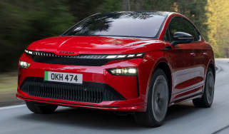 Skoda Enyaq Sport Line - Coupe front 3/4